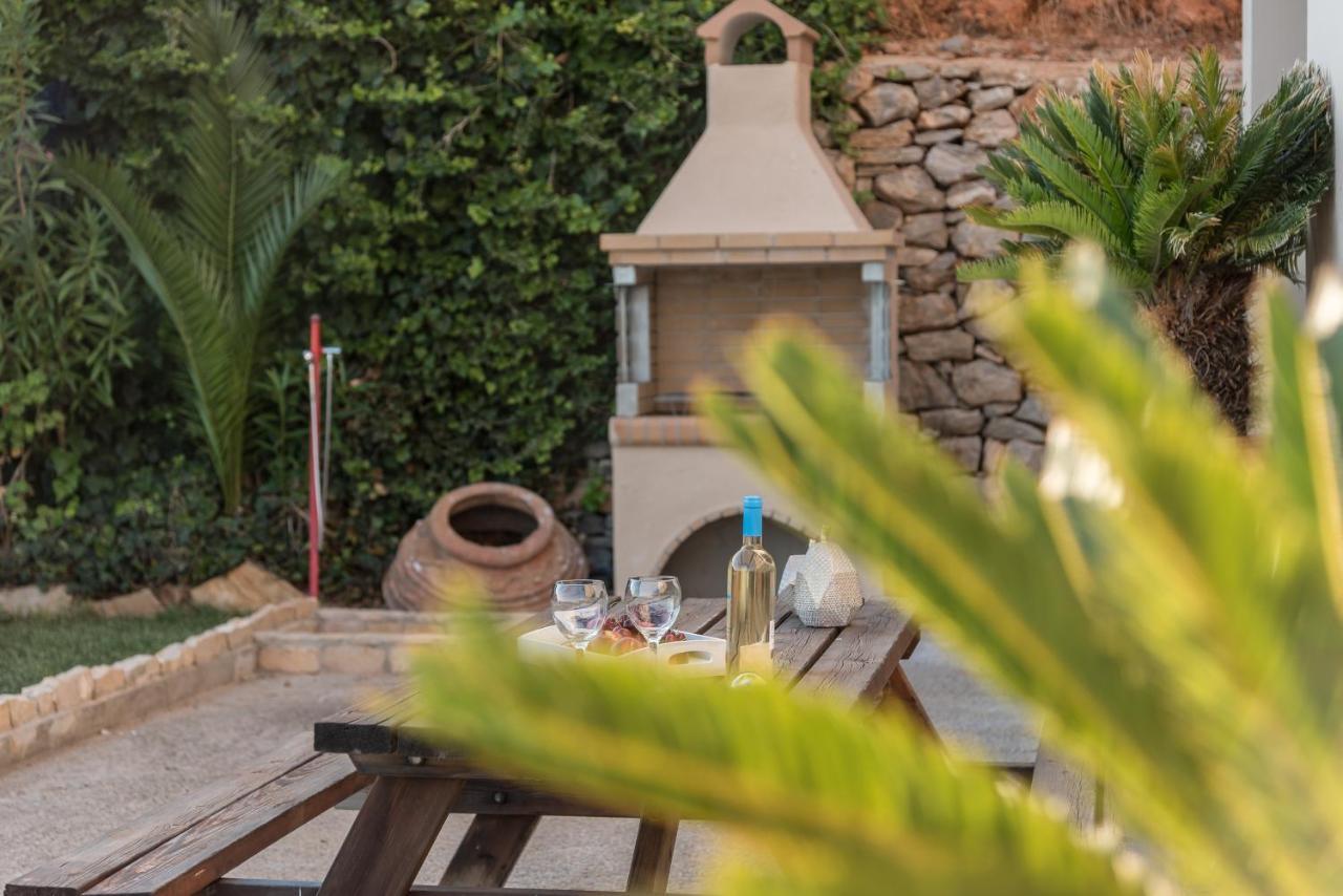 Triopetra Luxury Villas Panagia Bagian luar foto