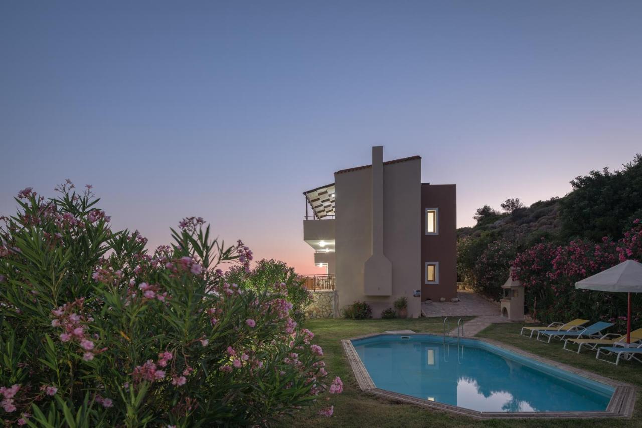 Triopetra Luxury Villas Panagia Bagian luar foto