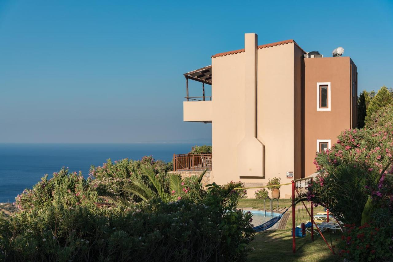 Triopetra Luxury Villas Panagia Bagian luar foto