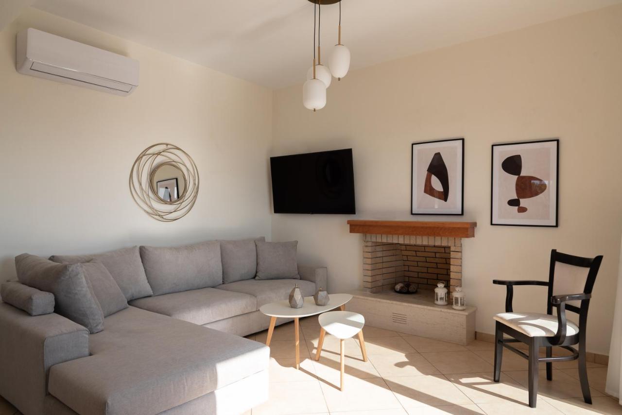 Triopetra Luxury Villas Panagia Bagian luar foto