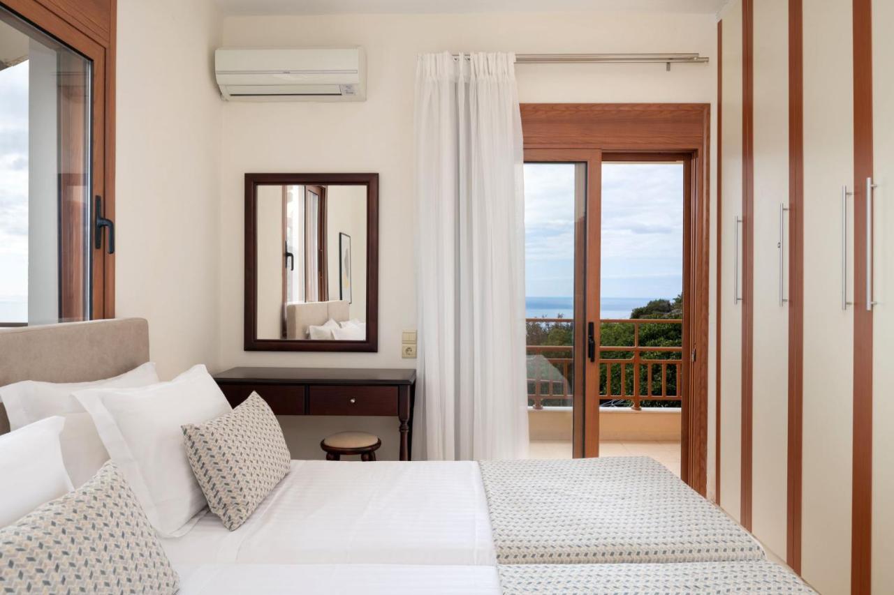 Triopetra Luxury Villas Panagia Bagian luar foto