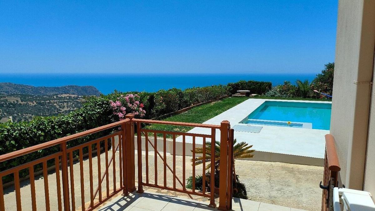 Triopetra Luxury Villas Panagia Bagian luar foto