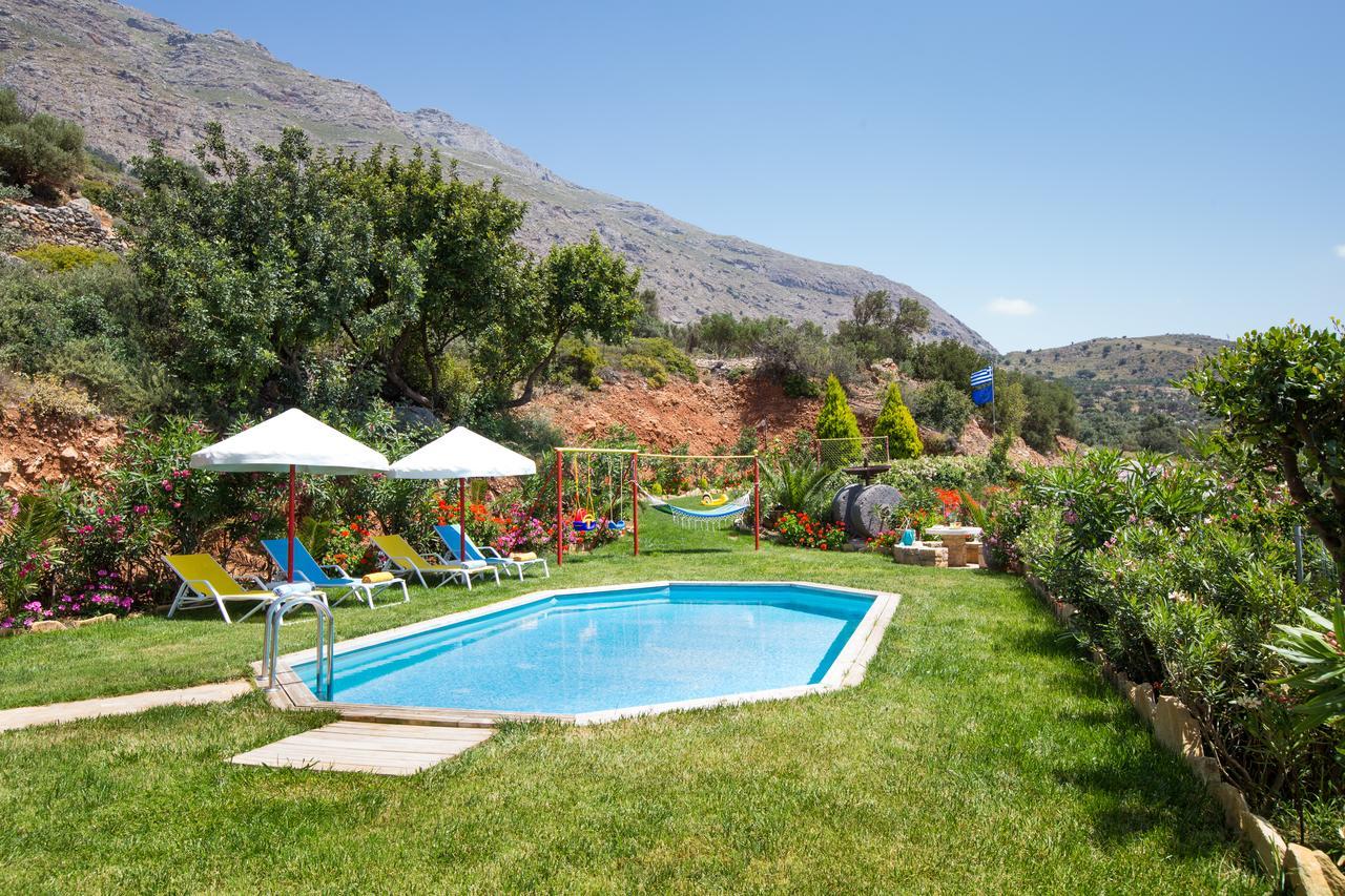 Triopetra Luxury Villas Panagia Bagian luar foto